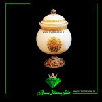 شکلات خوری درب دار کوچک کد K1276 کریستال سازان