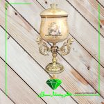 شکلات خوری پایه دار کد K1142 کریستال سازان