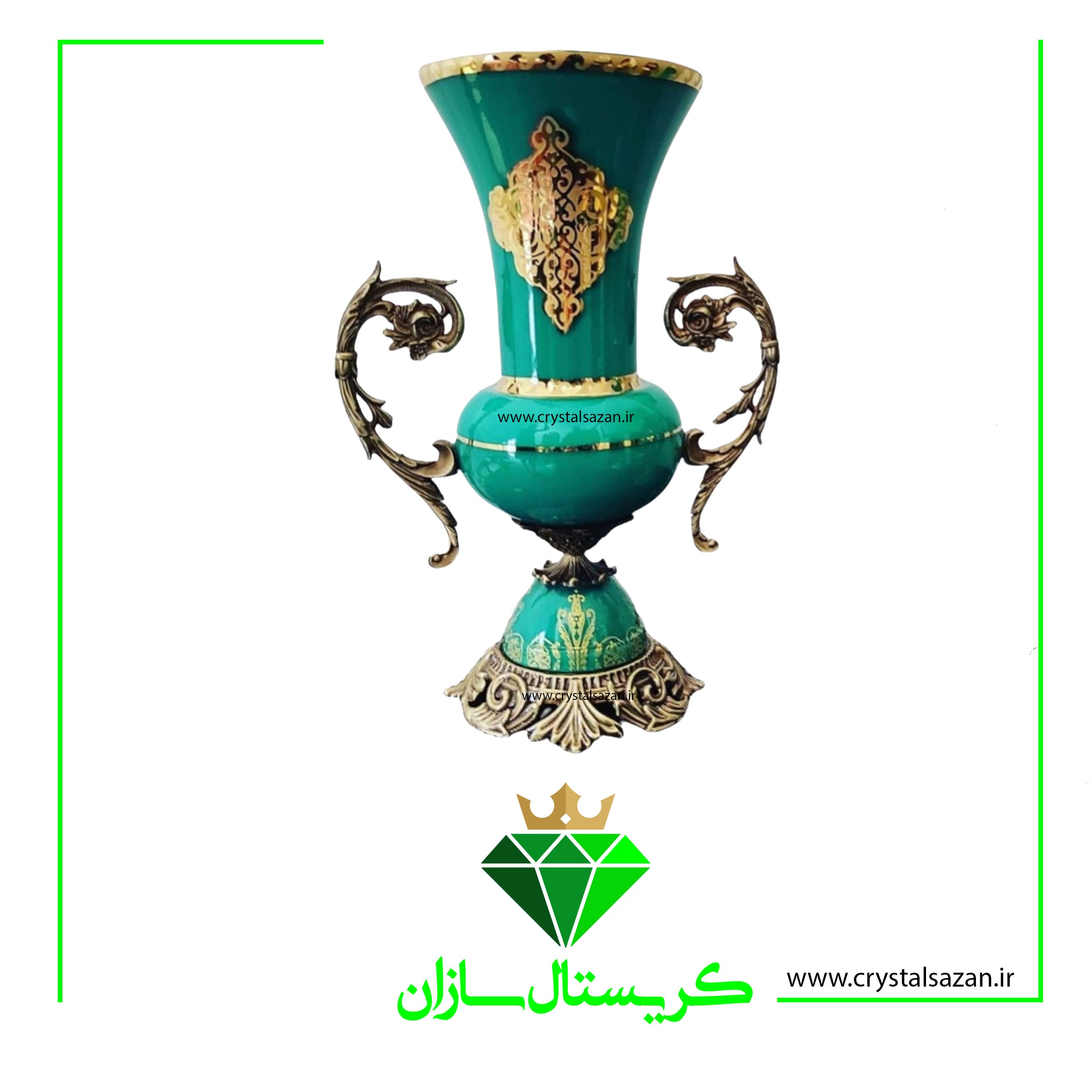 گلدان کریستال گلدان کریستال
