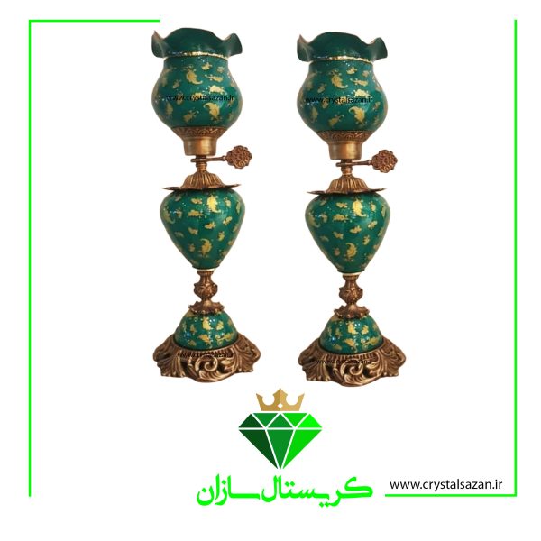 شمعدان کریستال سازان