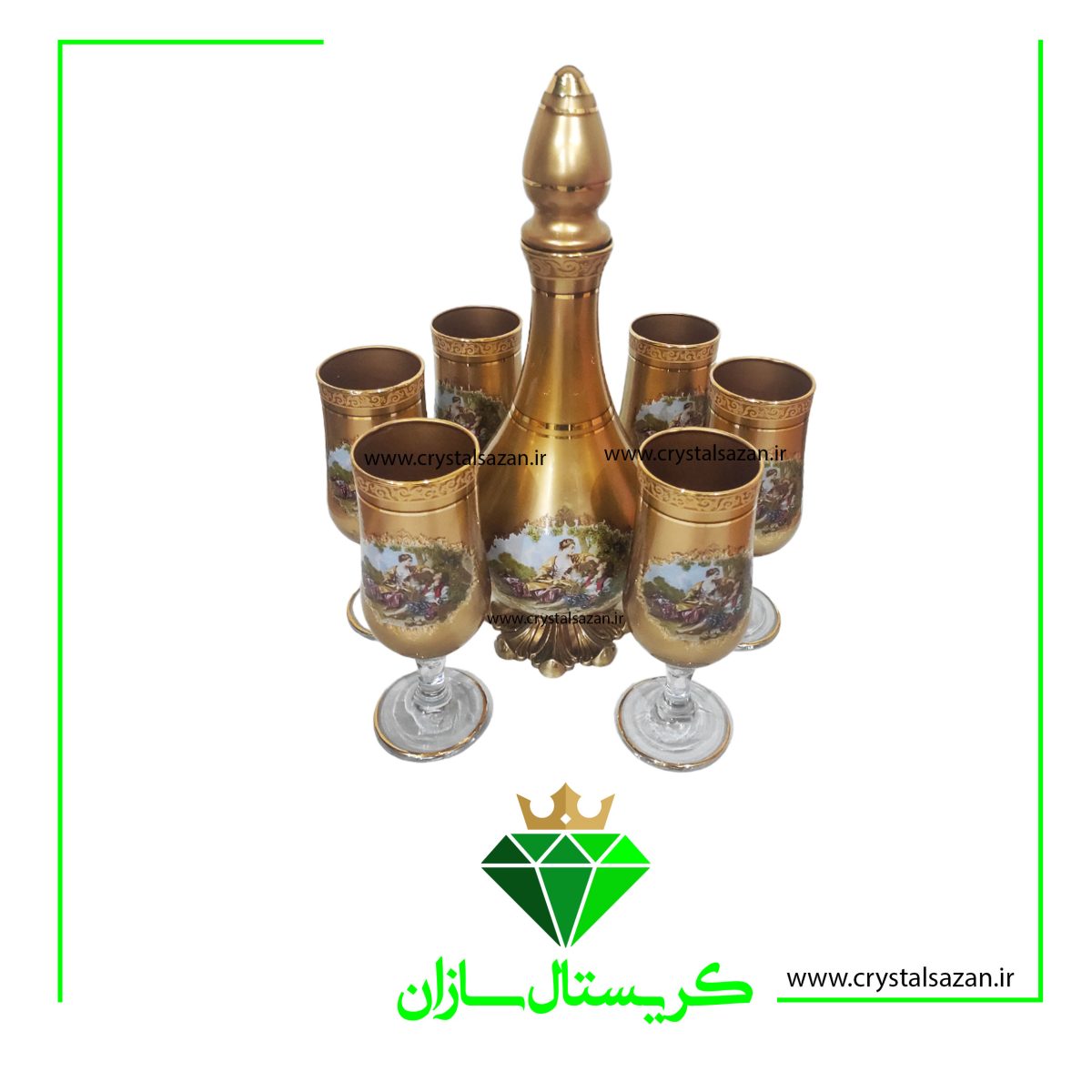 تنگ و جام کریستال