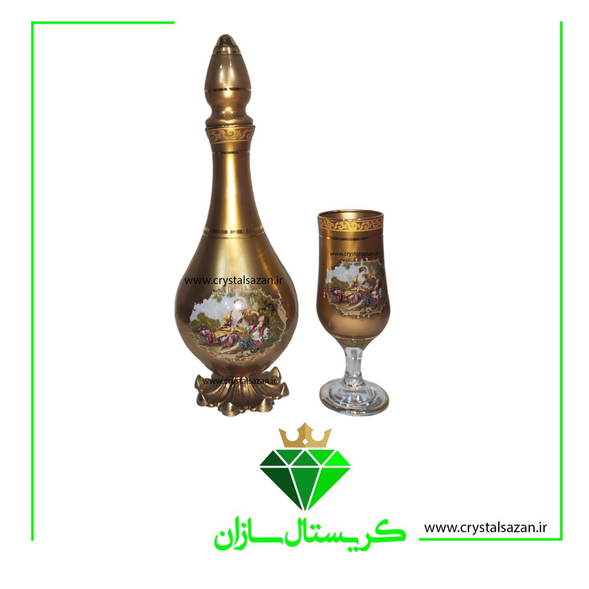 تنگ و جام کریستال