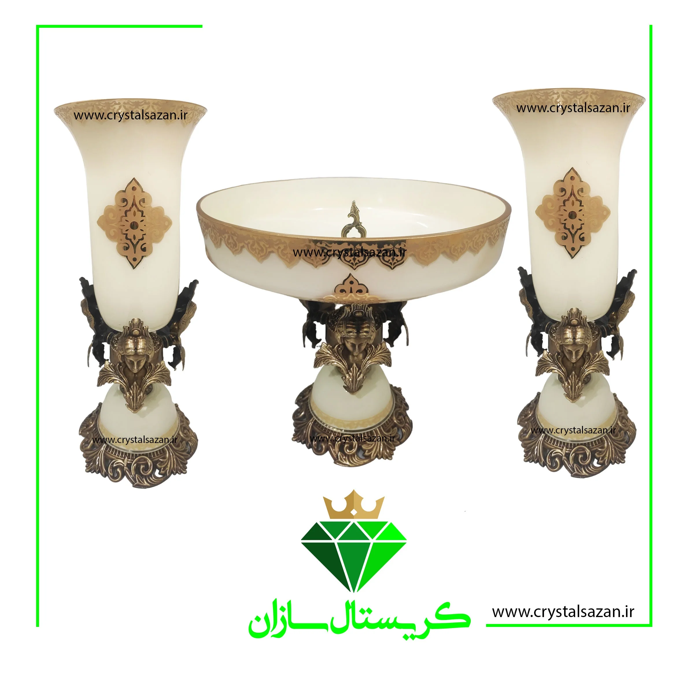 سه تیکه کریستال