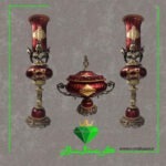 سه تیکه کریستال