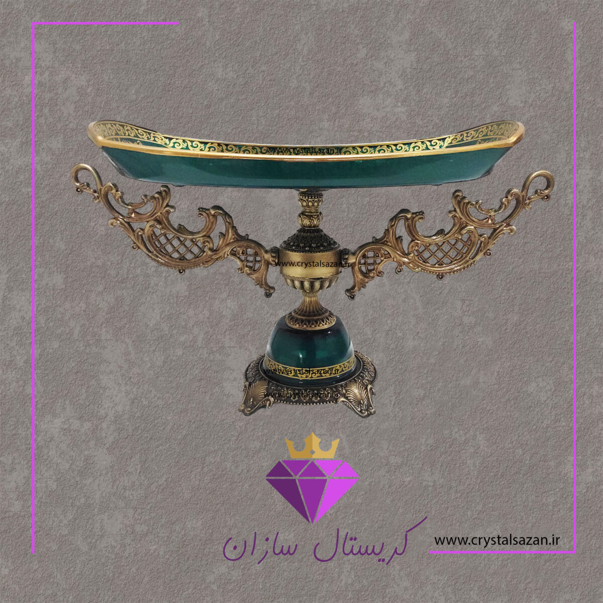 رولت خوری کد K1570 کریستال سازان - Image 2