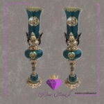 شمعدان کریستال سازان کد SH1590