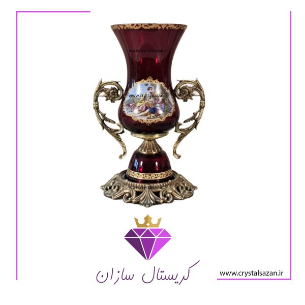 گلدان کریستال