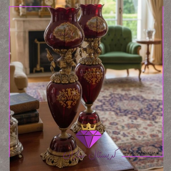 شمعدان کریستال