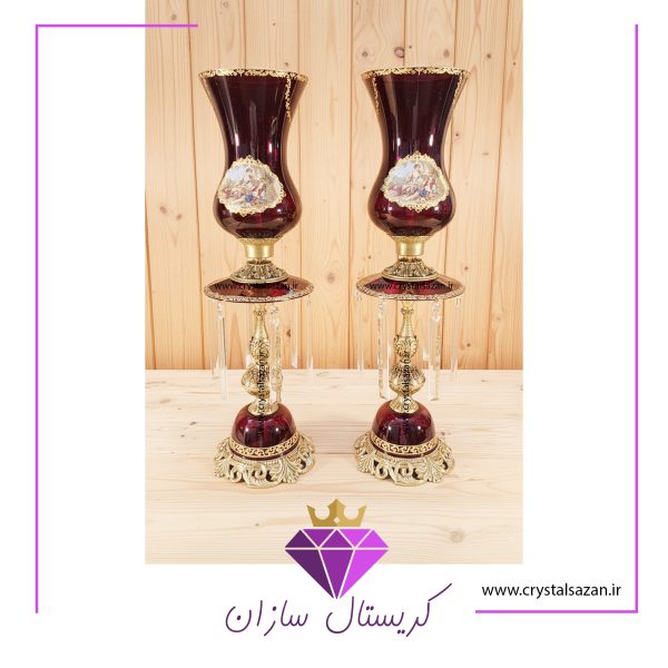 شمعدان کریستال