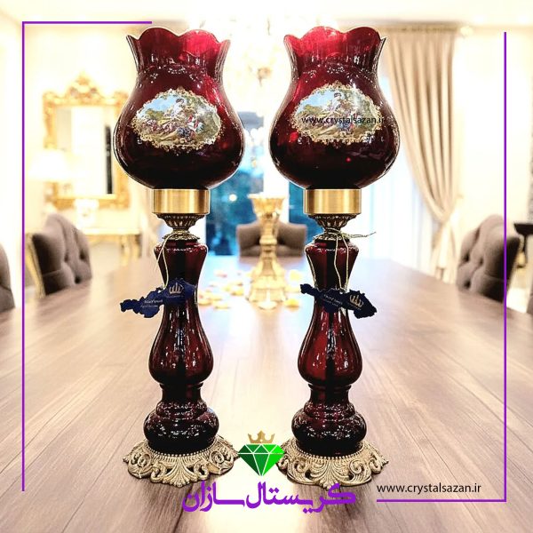 شمعدان کریستال