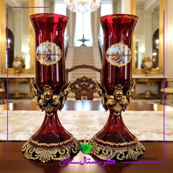 شمعدان کریستال