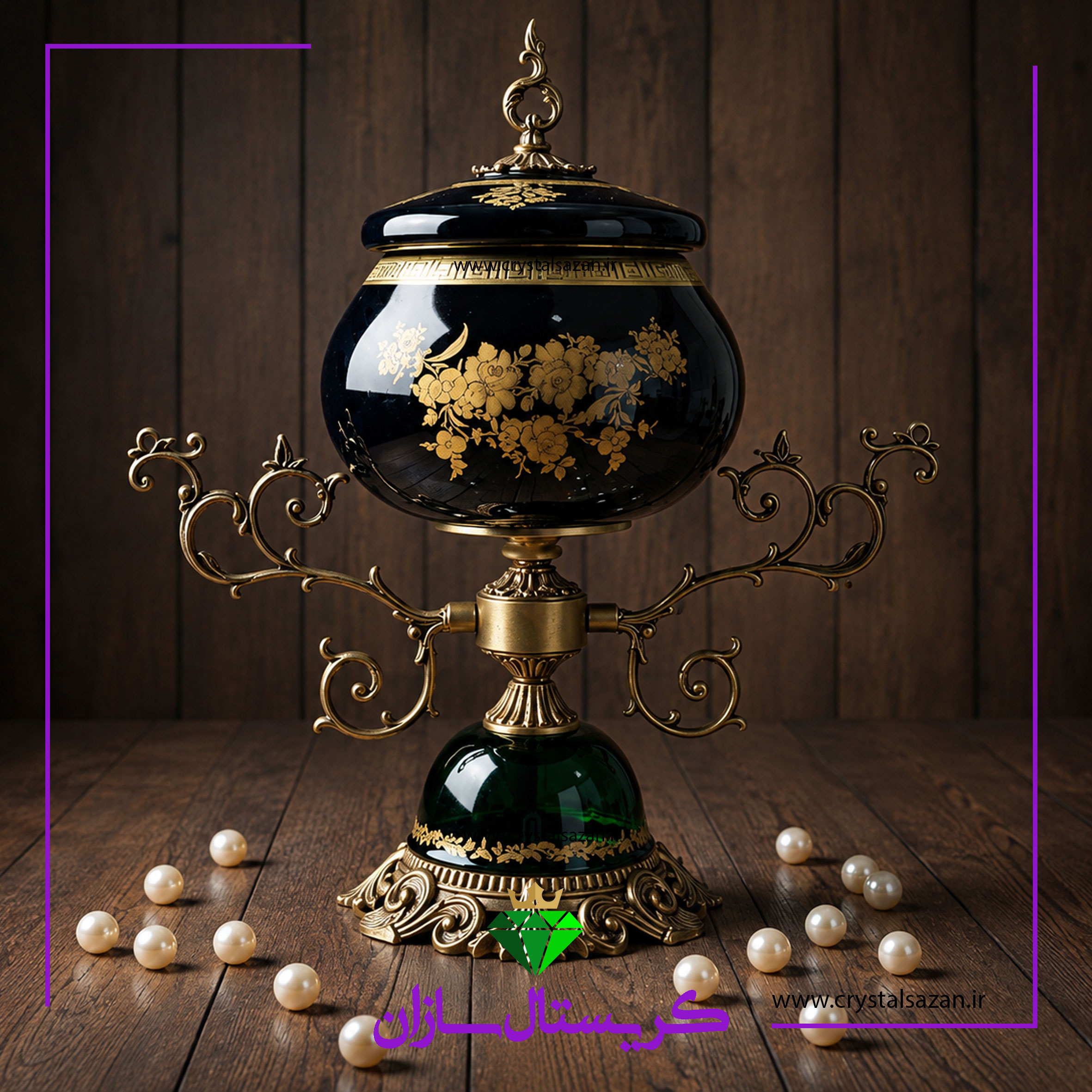 شکلات خوری کریستال شکلات خوری کریستال