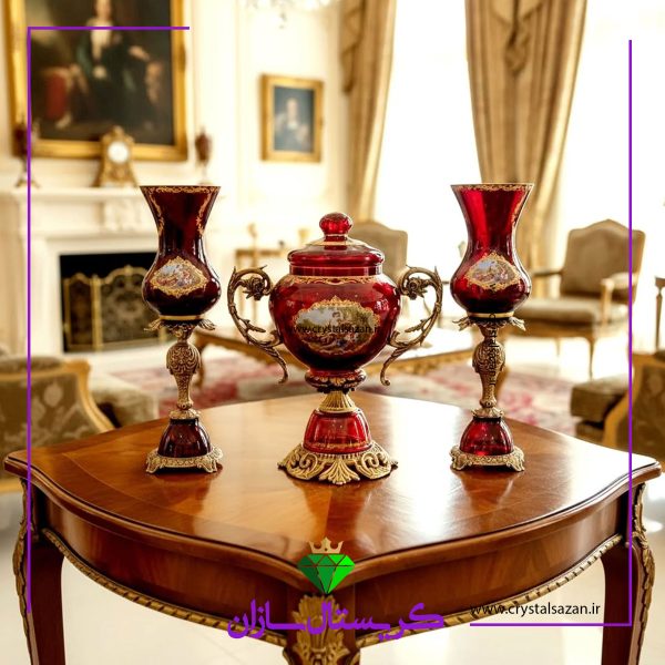 سه تیکه کریستال سازان